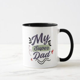Superpappa Kaffemugg – Heroisk Pappagåva Idé