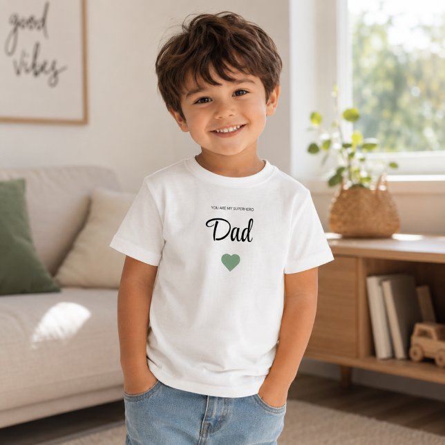 Superpappa på fars dag – Söt present  T Shirt (Skapare uppladdad)