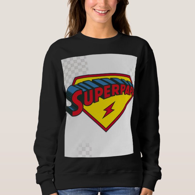 Superpappa T Shirt (Framsida)
