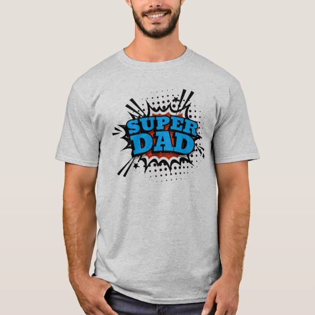 Superpappa T-shirt (Framsida)