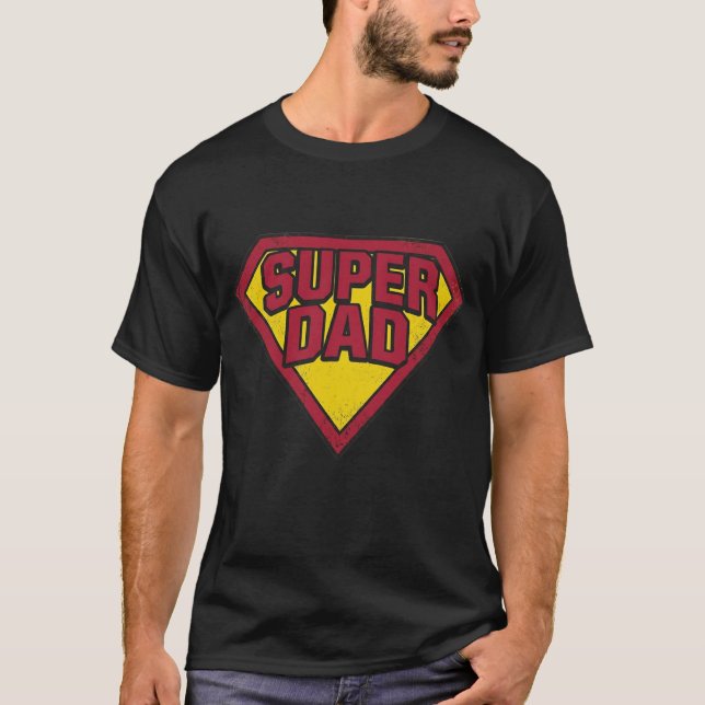 Superpappa t-shirt (Framsida)