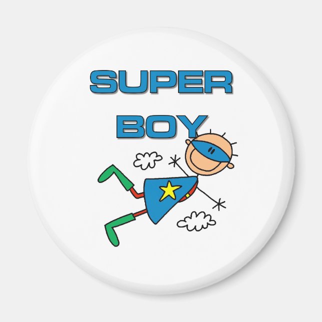 Superpojke Magnet (Framsidan)
