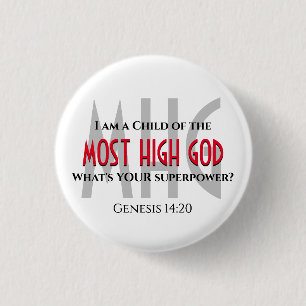 Superpower Christian CHILD OF MESST HIGH GOD Knapp