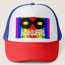 SuperQUEERO - Svart mask Keps