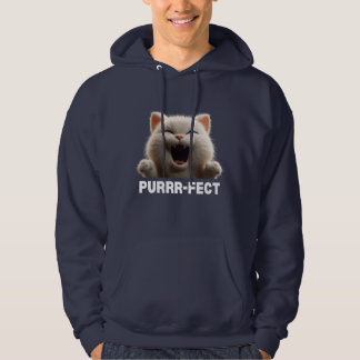 SUPERROlig Roligt Skrattande Katt Meme T-Shirt Hoodie