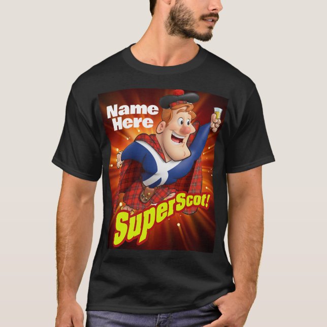 SUPERSCOT! T SHIRT (Framsida)