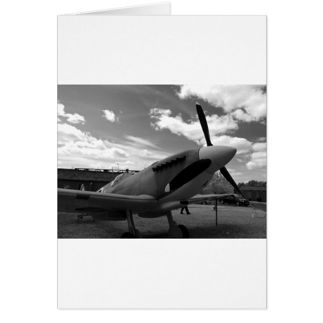 Supersea Spitfire Hälsningskort (Framsidan)