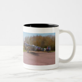 Supersea Spitfire HF Mk. IXe MJ730 Två-Tonad Mugg