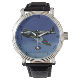 Supersea Spitfire IX-träff. Armbandsur