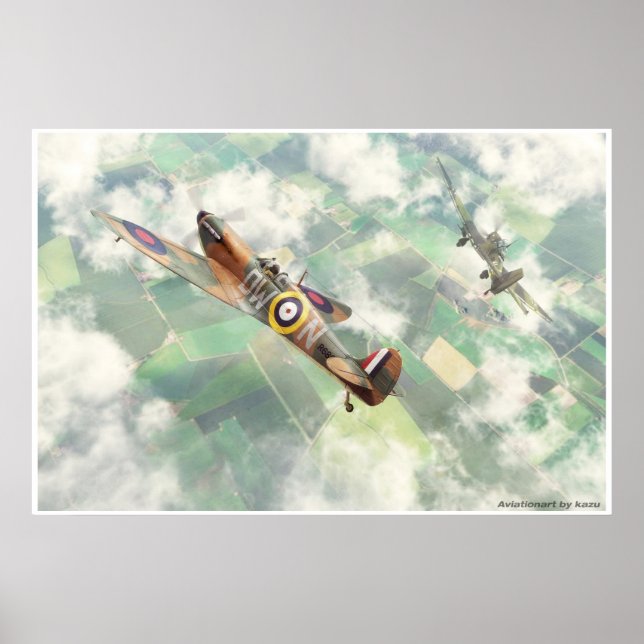 Supersea Spitfire Mk.1 Poster (Framsidan)