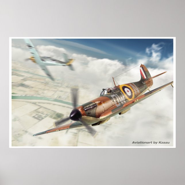 Supersea Spitfire Mk.1 Poster (Framsidan)