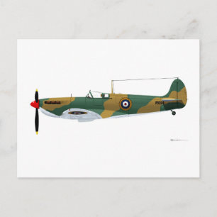 Supersea Spitfire Vykort