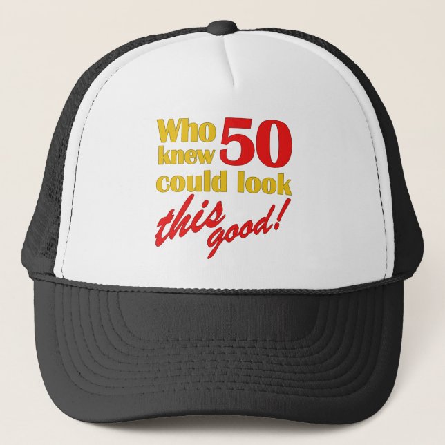 Superskoj 50 födelsedagsgåvor keps (Framsida)