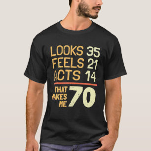 Superskoj 70: Födelsedag Idea I 70 år T Shirt