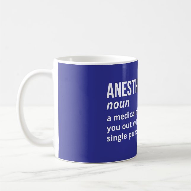 Superskoj Anestesiolog Definition Mugg (Vänster)