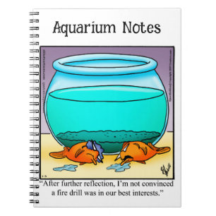 Superskoj Aquarium Humor bärbar dator Anteckningsbok