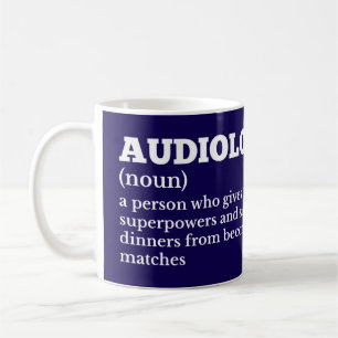 Superskoj Audiolog Definition Mugg