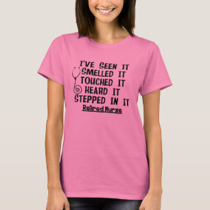 Superskoj avgick sjuksköterskacitationstecken t-shirt