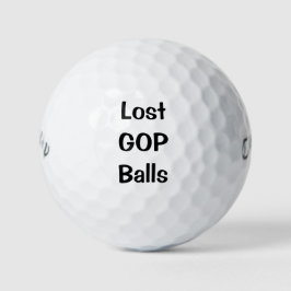 Superskoj Borttappad GOP Golf Bollar
