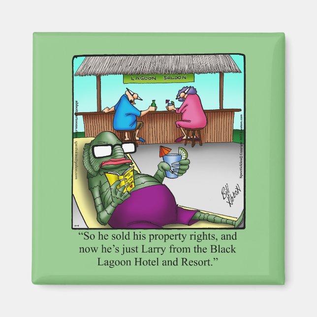 Superskoj Creator Black Lagoon Magnet (Framsidan)