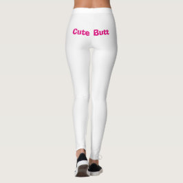 Superskoj Cute Butt Rosa White 4Jane Leggings