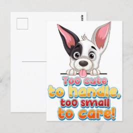 Superskoj Djurvykort - Funny Pet Humor 2025 Vykort