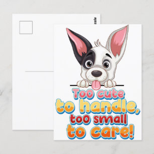 Superskoj Djurvykort - Funny Pet Humor 2025 Vykort