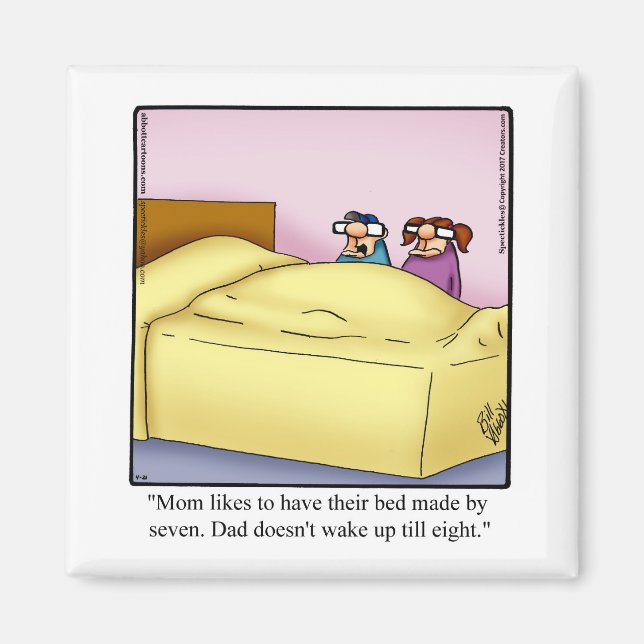 Superskoj Family Humor Magnet Gift (Framsidan)