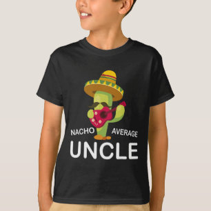 Superskoj farbror Joke Humor Funny Nacho Average U T Shirt