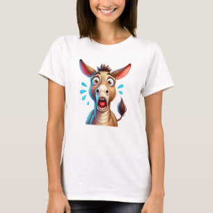 Superskoj förvirrad åsna t shirt
