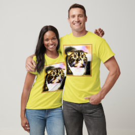 Superskoj Foto av en fin katt. Köp nu T Shirt