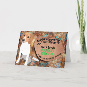 Superskoj från ditt Beagle Birthday Card Kort