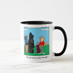 Superskoj Golf Humor Mugg