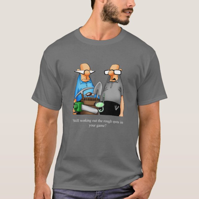 Superskoj Golf Humor Tee Shirt Gift (Framsida)