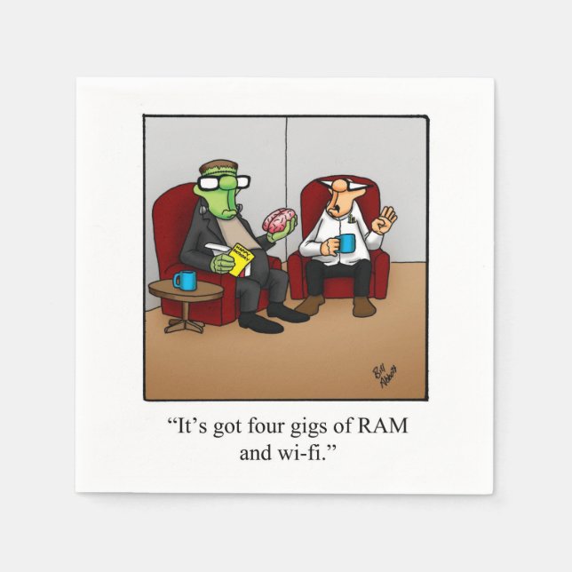 Superskoj Halloween fest Napkins Pappersservett (Framsidan)