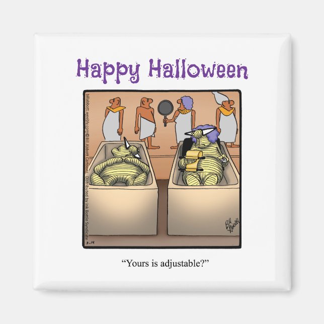Superskoj Halloween Humor Magnet Gift (Framsidan)