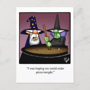 Superskoj Halloween Humor vykort