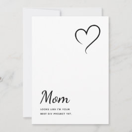 Superskoj Humous Joke Funny Mors dag Card Inbjudningar