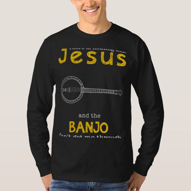 Superskoj Jesus & Banjo Slogan Tee  inspiration (Framsida)