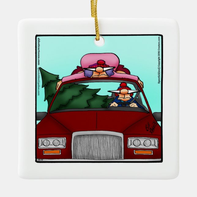 Superskoj jul Humor Ornament (Framsida)