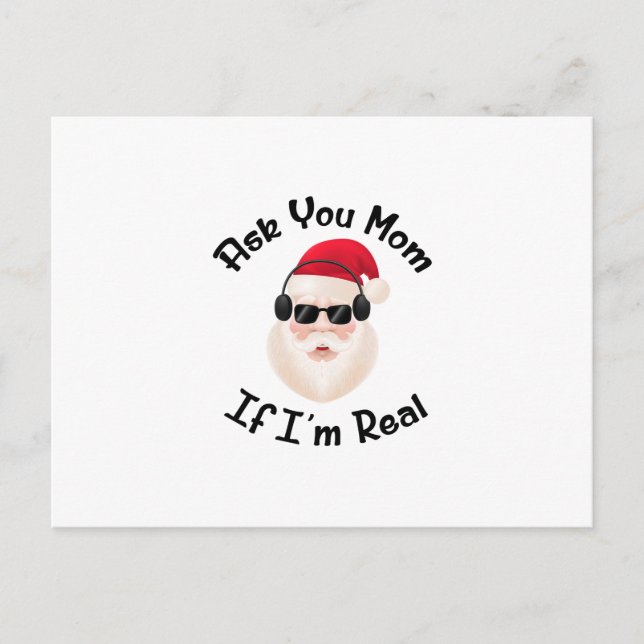 Superskoj Julafton Ugly jul Funy Vykort (Framsida)