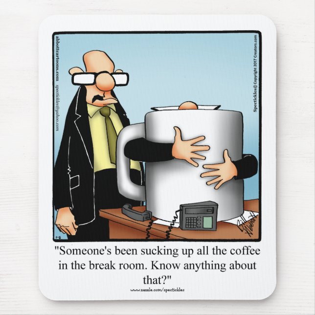 Superskoj Kontors humor Mousepad Gift Musmatta (Framsidan)