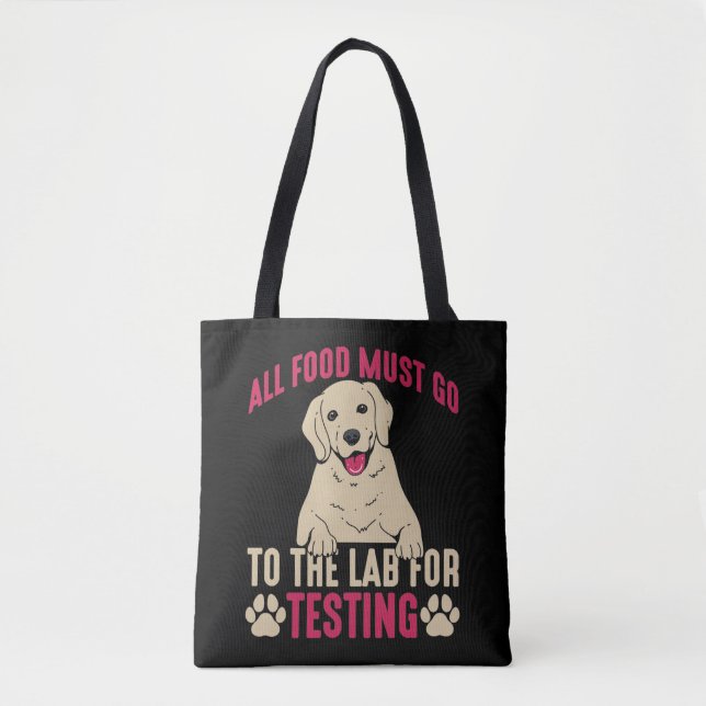 Superskoj Labrador Hundägare Lab Tass Pet Gift Tygkasse (Framsida)