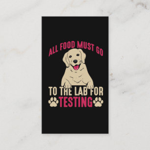 Superskoj Labrador Hundägare Lab Tass Pet Gift Visitkort