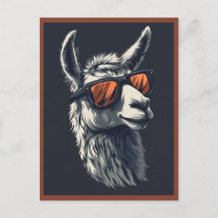 Superskoj Llama Vykort