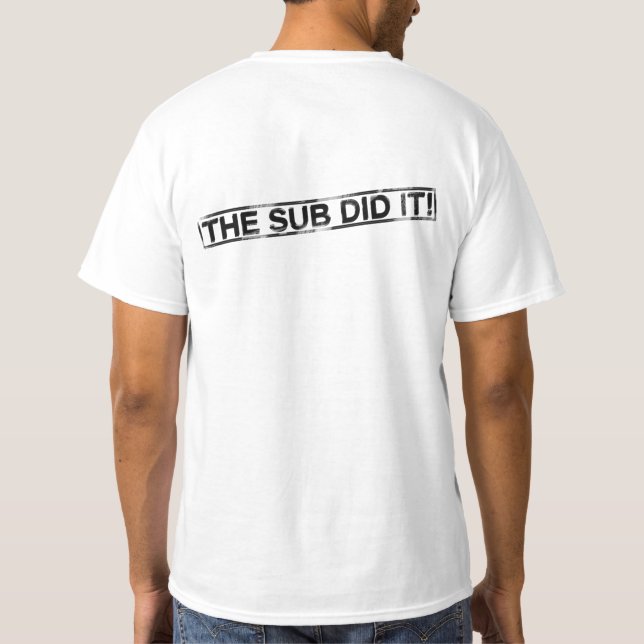Superskoj Mail Carrier Shirt Tee Shirt (Baksida)
