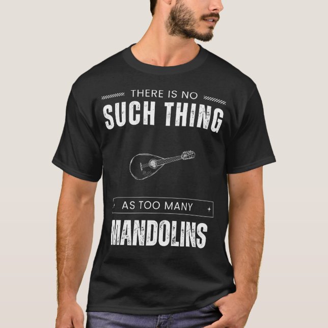 Superskoj Mandolin T-Shirt - Inga Sak som också (Framsida)