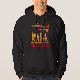 Superskoj Marching Band Sarcasm Trumpet Drum Music Hoodie