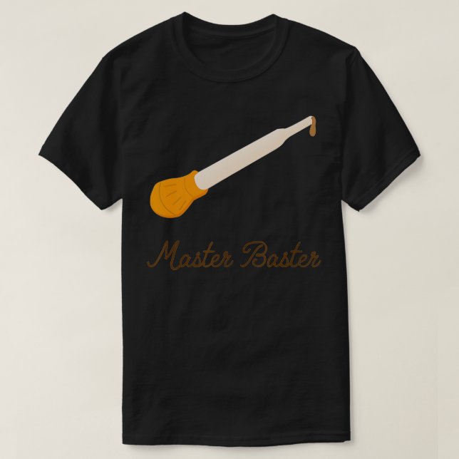 Superskoj Master Baster Thanksgiving T Shirt (Design framsida)