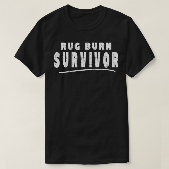 Superskoj Matta Burn Survivor Sarcastic Humor Memb T Shirt (Design framsida)